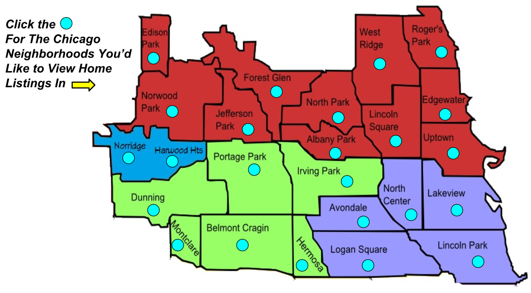 Chicago Homes For Sale by Neighborhood